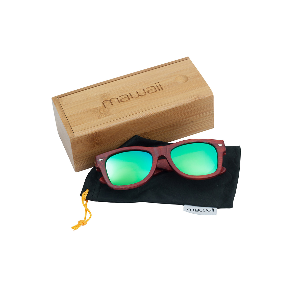 mawaii Sonnenbrille Bamboo Puia Moana 2.0, produktansicht 3