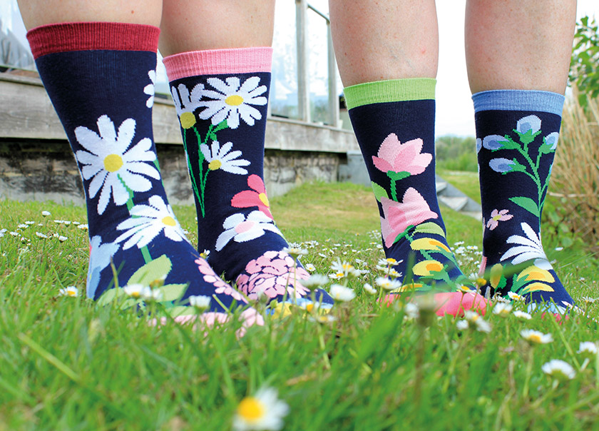 United Oddsocks  Bunte Socken, die absichtlich nicht zusammenpassen