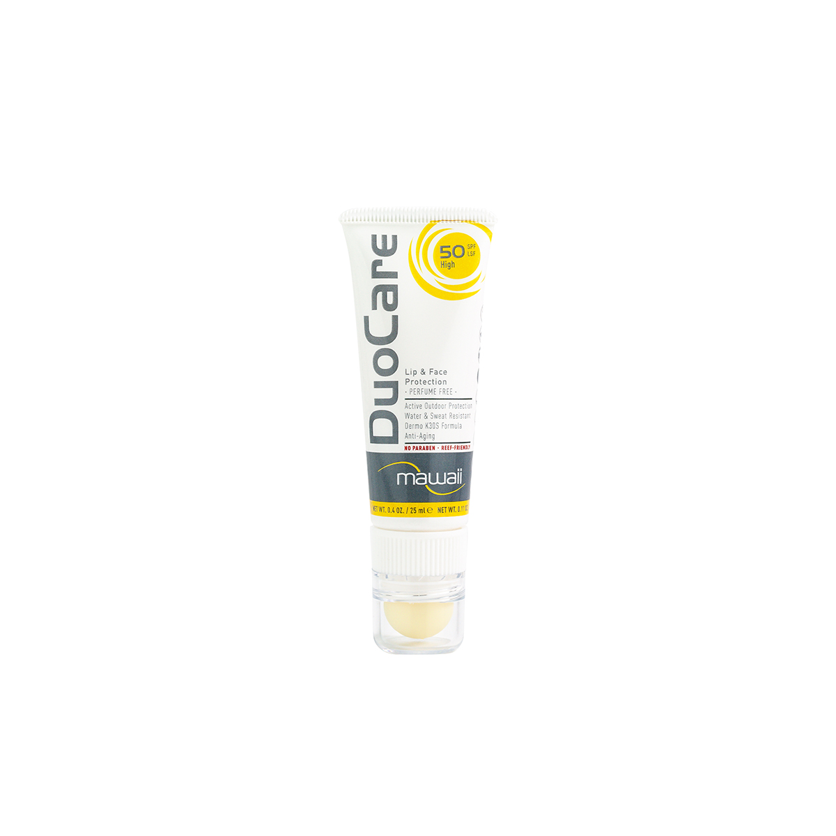 mawaii Sonnenschutz Sommer Duo Care Face & Lips SPF 50, Outdoor DuoCare Gesichts- und Lippenpflege