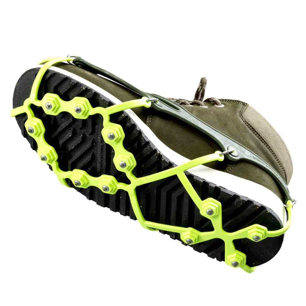 Snowline Spikes HEXA: leichter Gleitschutz mit robusten Spikes für sicheren Halt auf Eis und Schnee