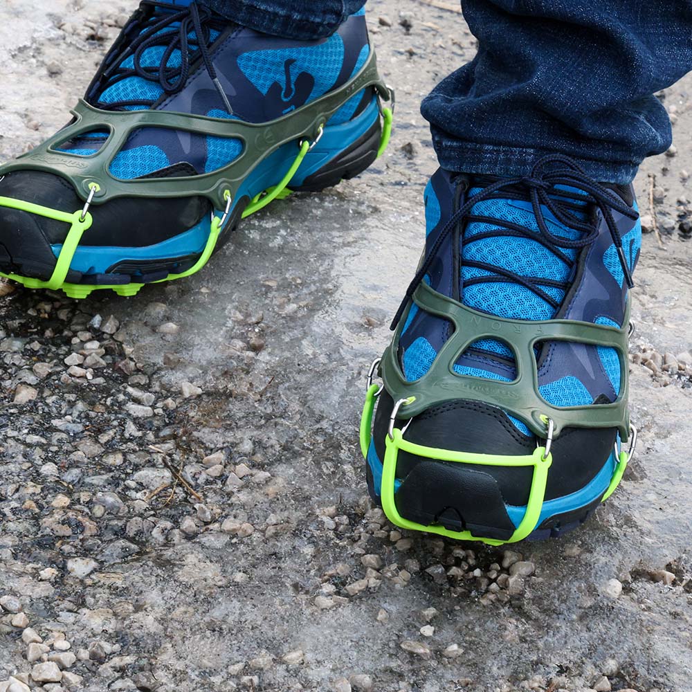Snowline Spikes HEXA: leichter Gleitschutz mit robusten Spikes für sicheren Halt auf Eis und Schnee, Produktansicht 5