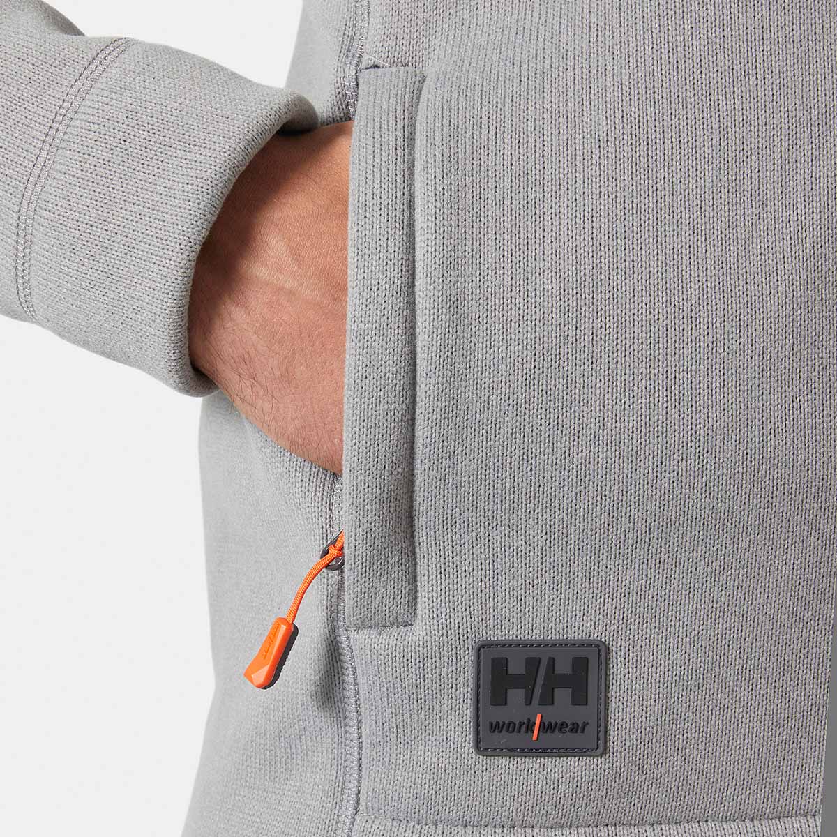 Helly Hansen Workwear Fleecejacke Knitted Kensington, produktansicht 5