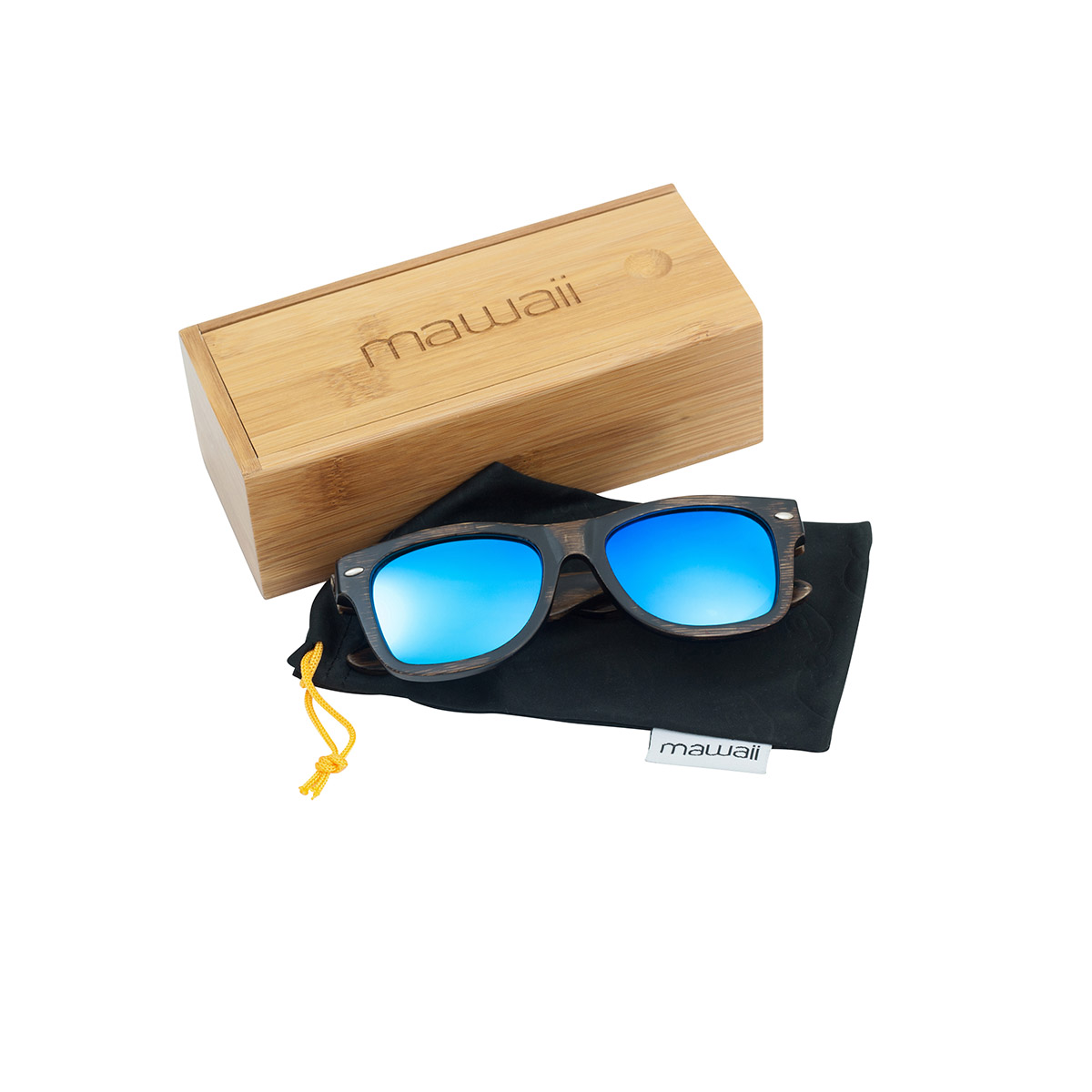 mawaii Sonnenbrille Bamboo Waipuke 2.0, produktansicht 3
