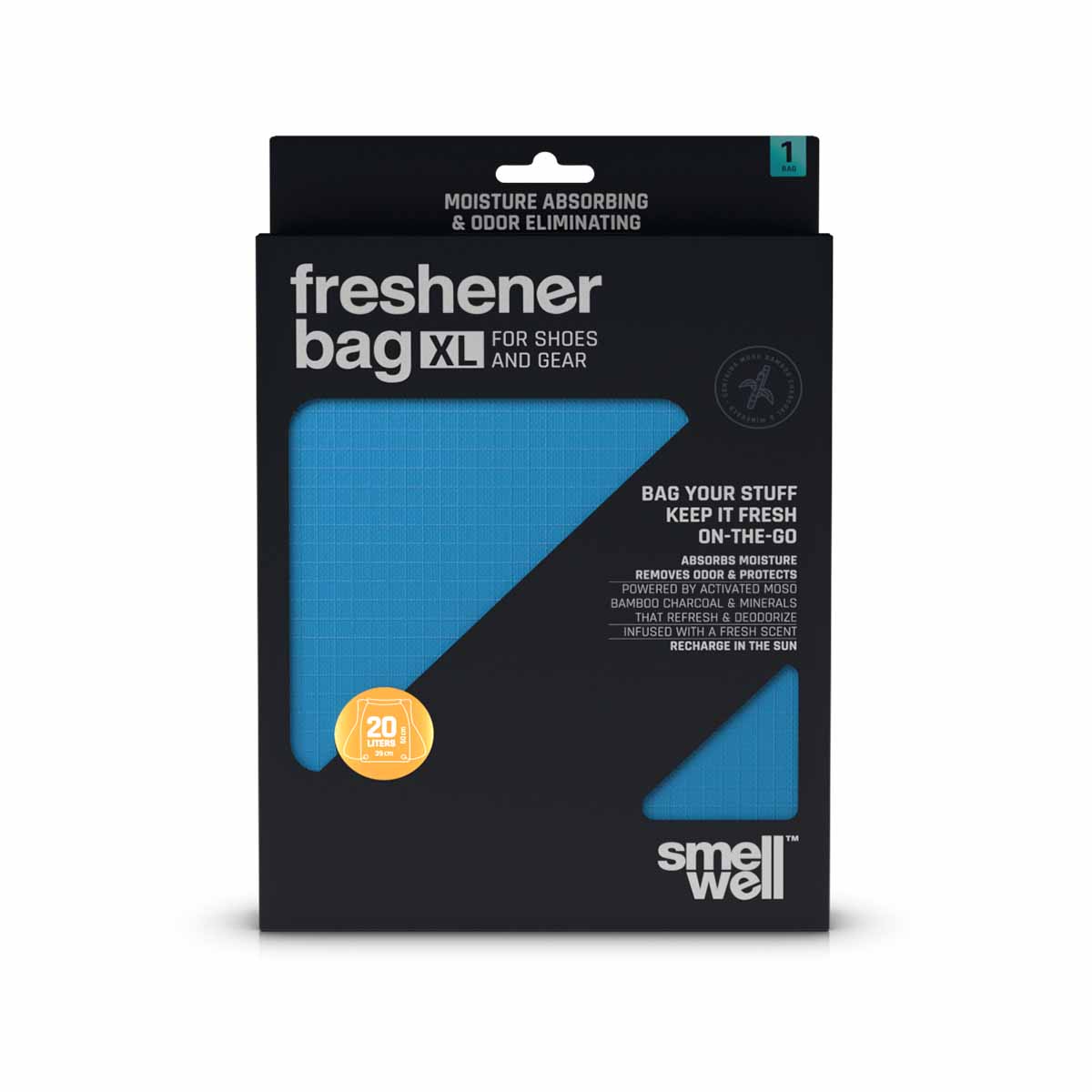 SmellWell Sportbeutel Freshener Bag XL, produktansicht 1
