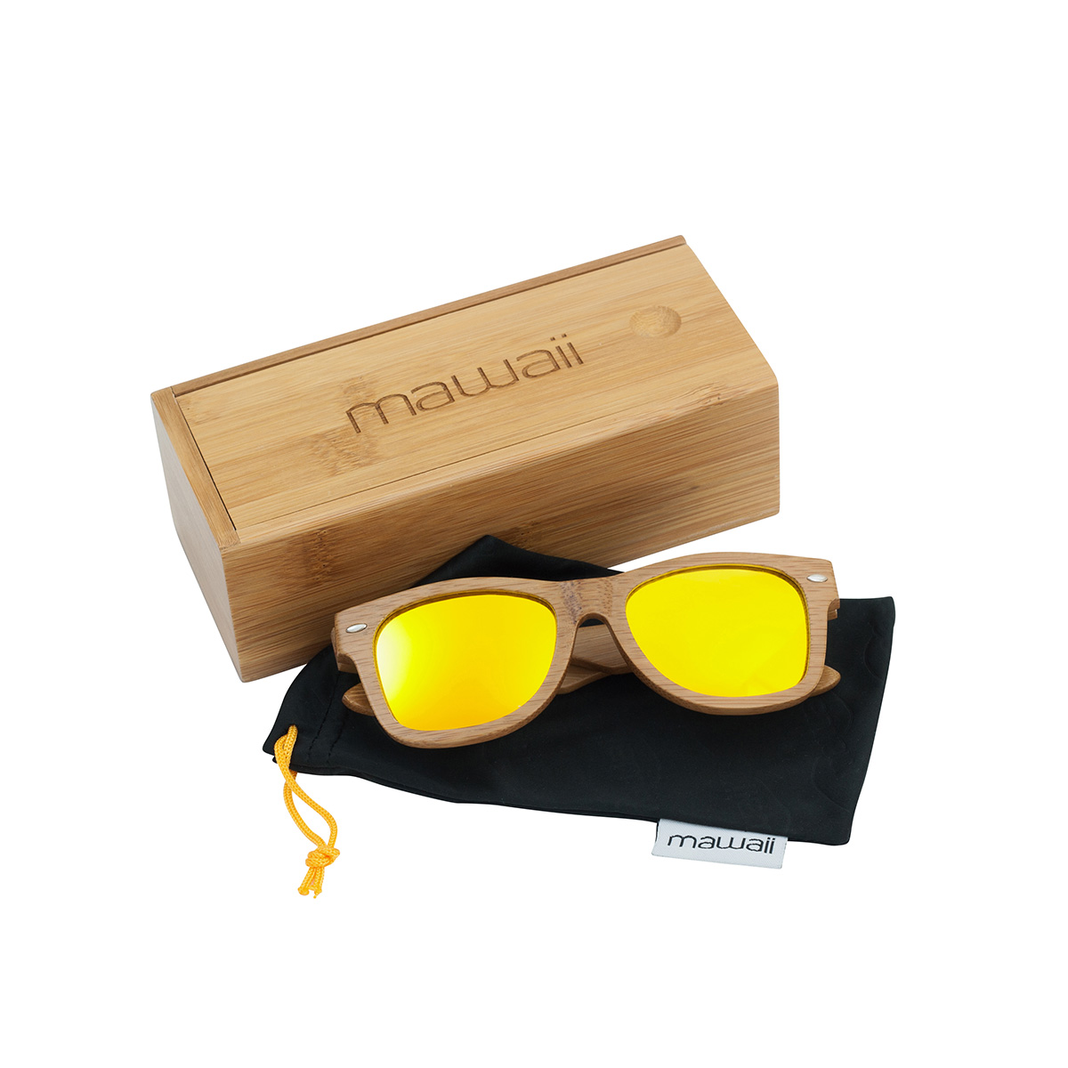 mawaii Sonnenbrille Bamboo Ahua Ra 2.0, produktansicht 2