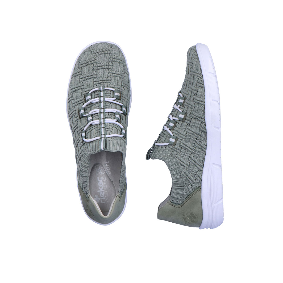 Rieker Sport-Slipper grün, produktansicht 5