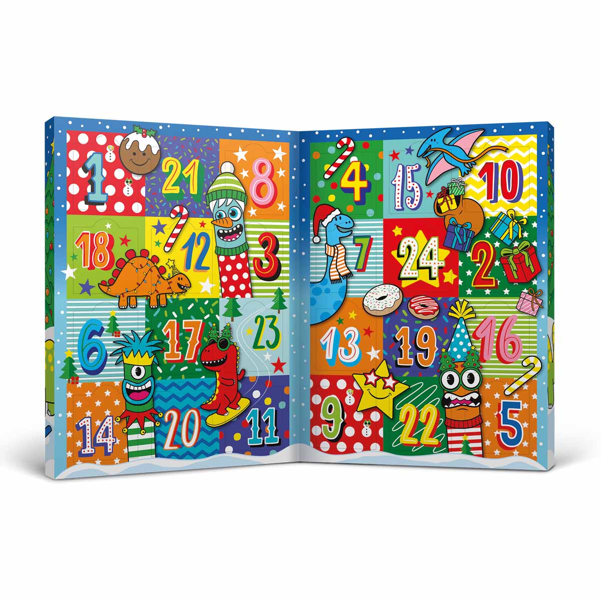 United Oddsocks Sockenkalender A Very Oddsock Christmas Calendar 30-38, produktansicht 1