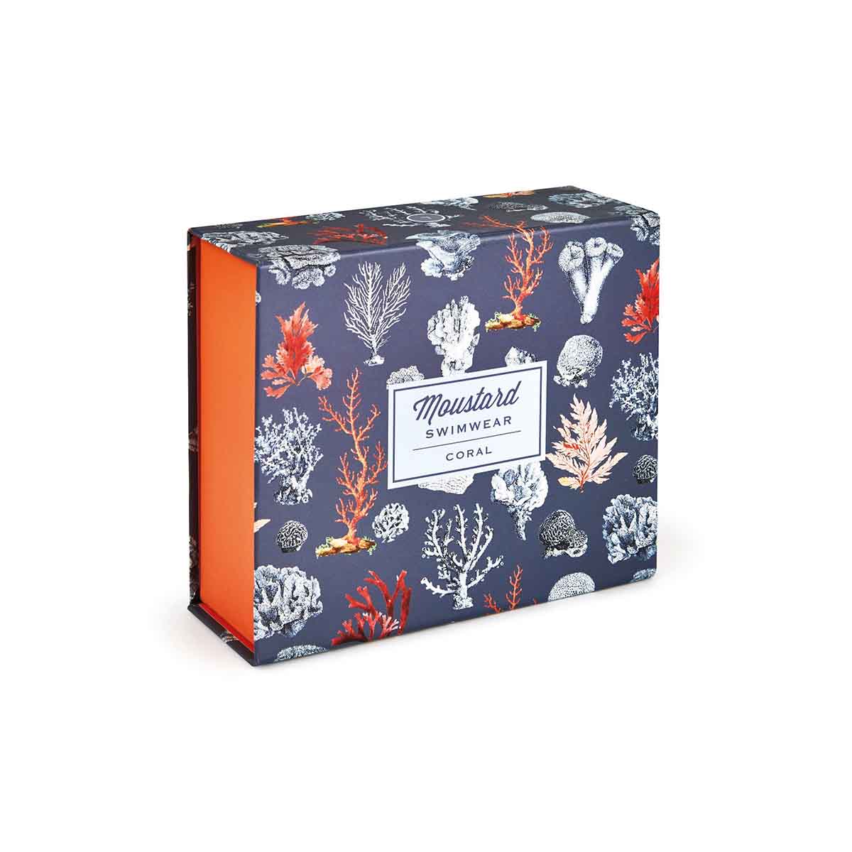 Moustard Badehosen Coral Trunks, produktansicht 1