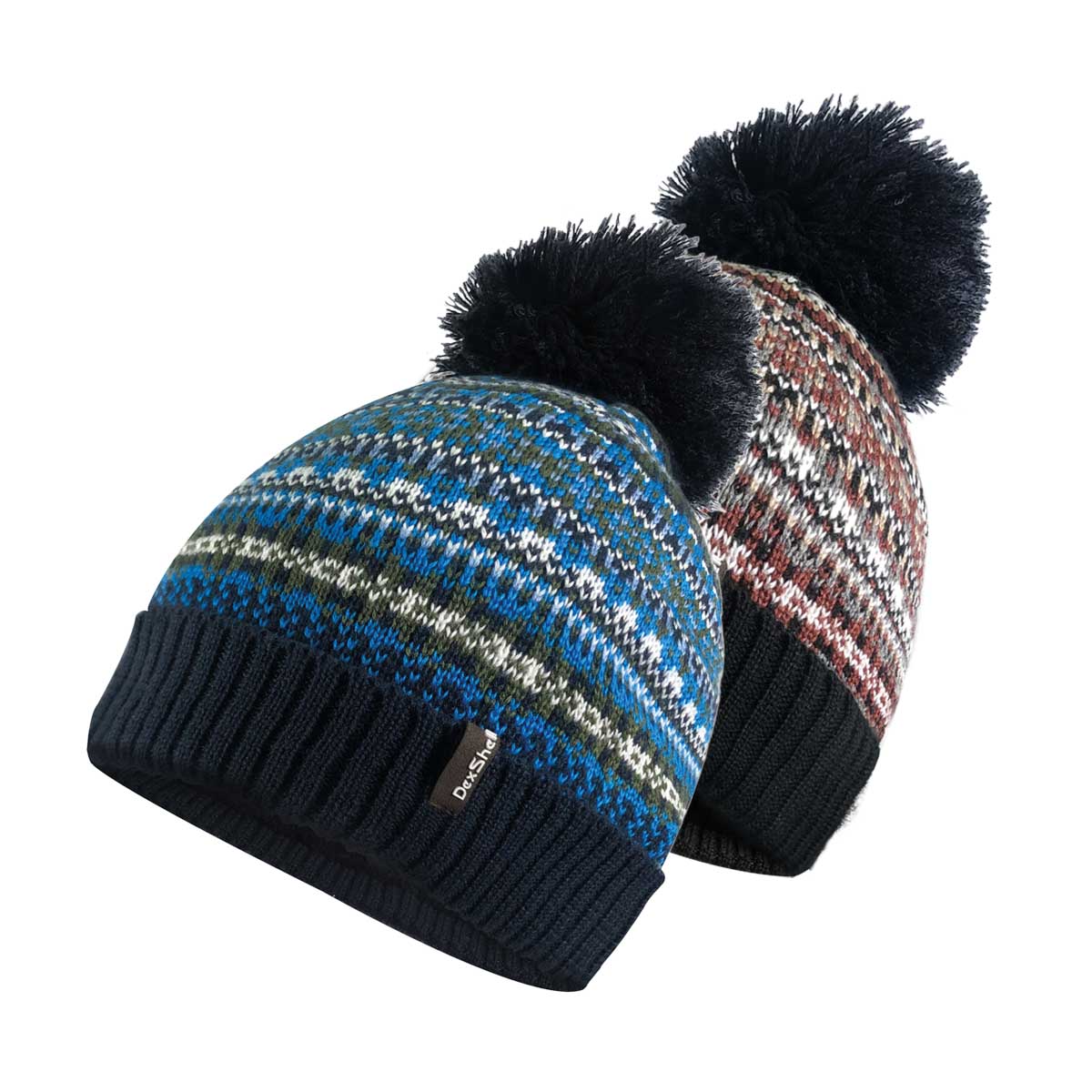 Dexshell Mütze Beanie Fair Isle: Stylisch und warme, wasserdichte und winddichte Allzweckmütze