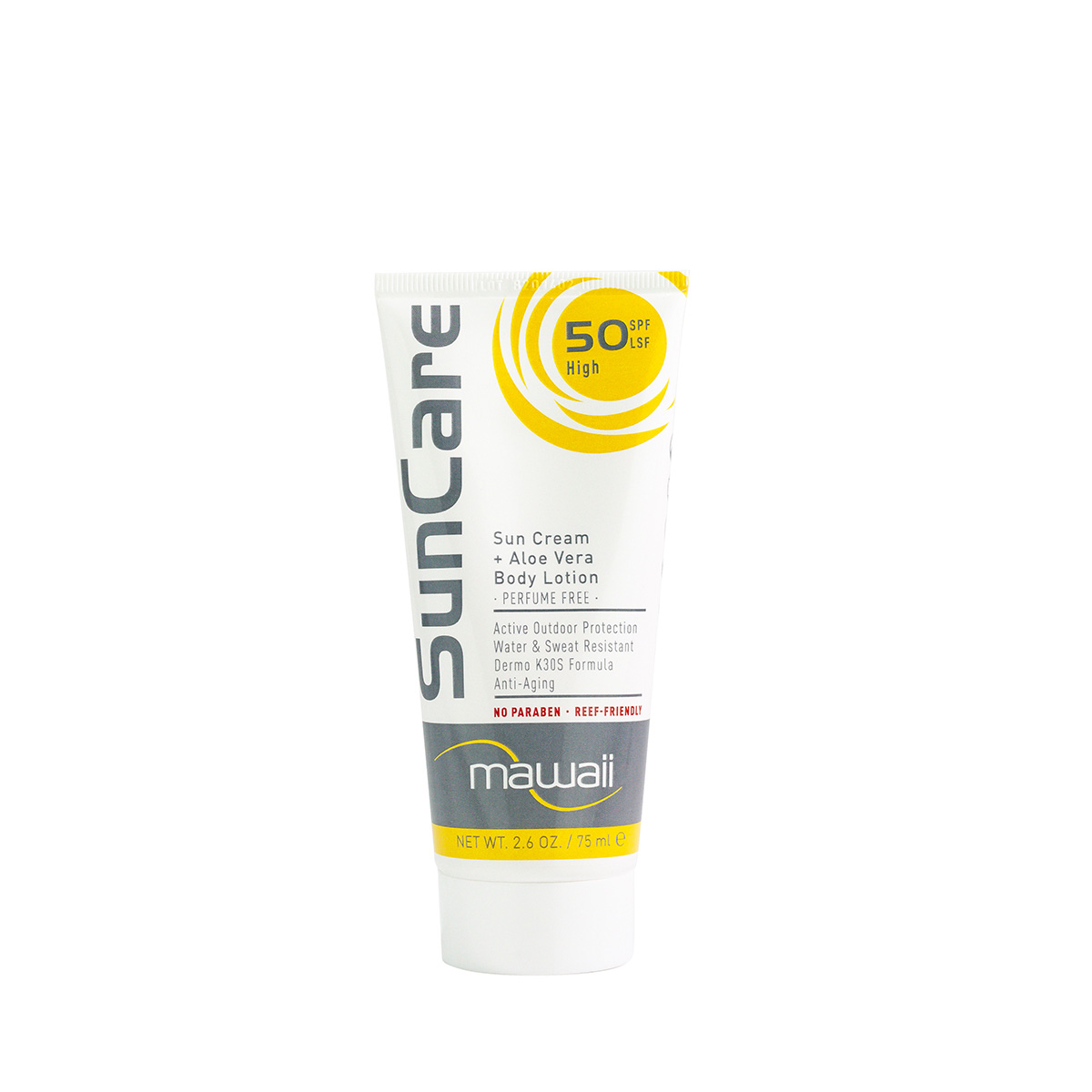 mawaii Sonnencreme SunCare SPF 50 mini, Outdoor-Sonnenpflege für unterwegs