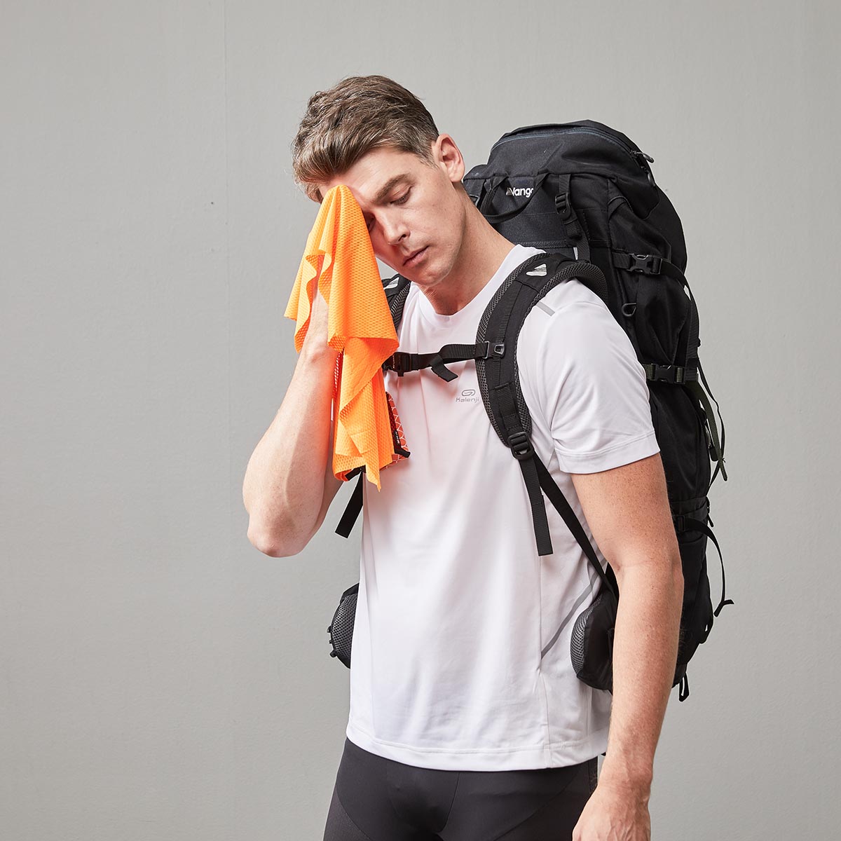 N-rit Kühltuch Campack Towel Cool, orange, produktansicht 2