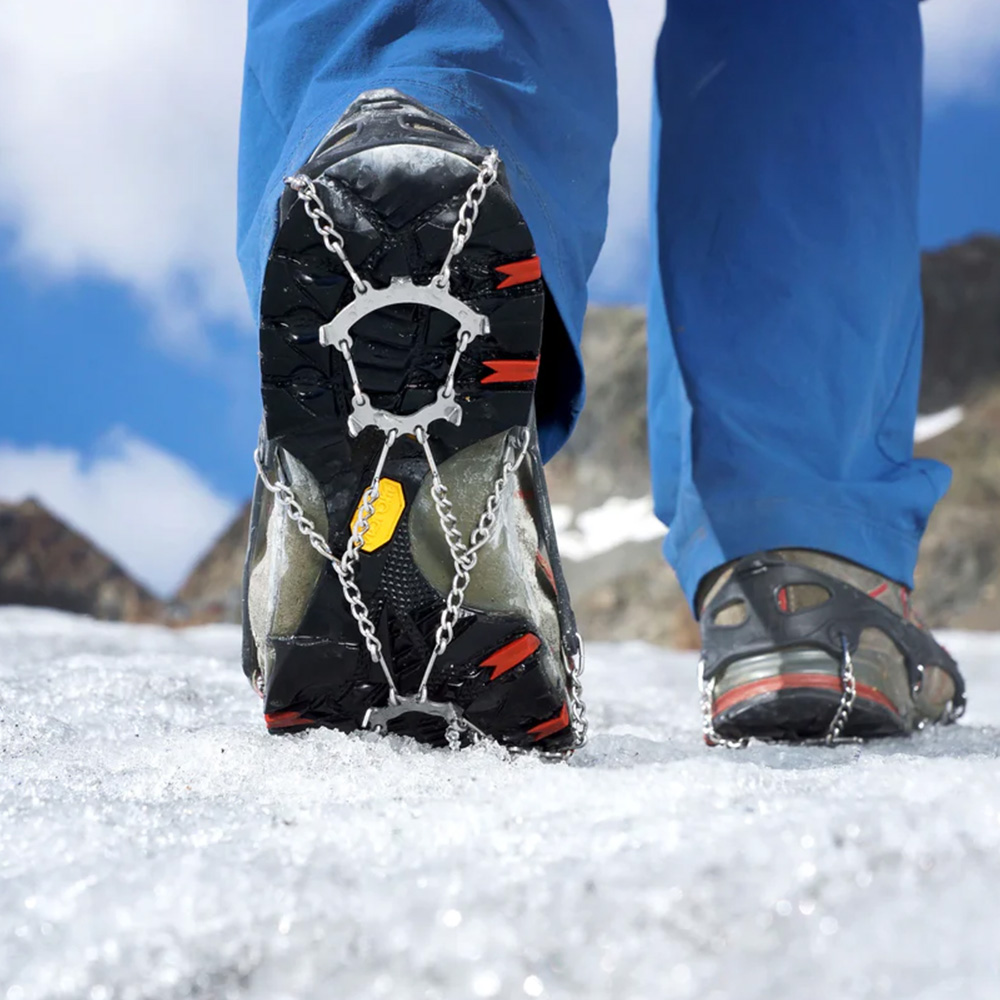 Snowline Spikes TRAIL, Leichter Gleitschutz für Trailrunning, Wandern und winterliche Wege, produktansicht 5