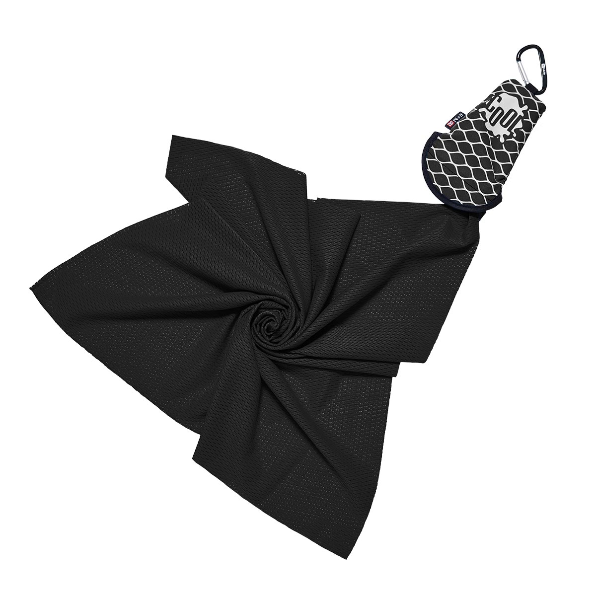 N-rit Kühltuch Campack Towel Cool, schwarz, produktansicht 1