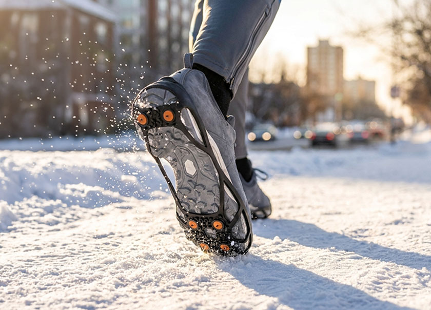 Springyard Gleitschutz für sicheren Halt im winterlichen Alltag und beim Sport