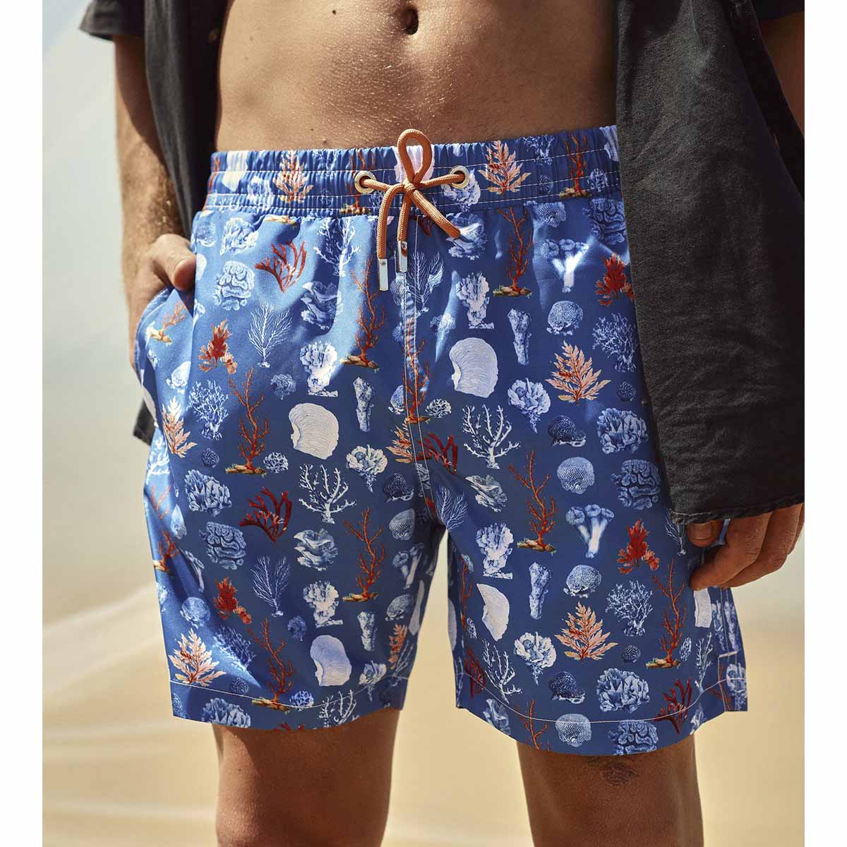 Moustard Badehosen Coral Trunks, produktansicht 3