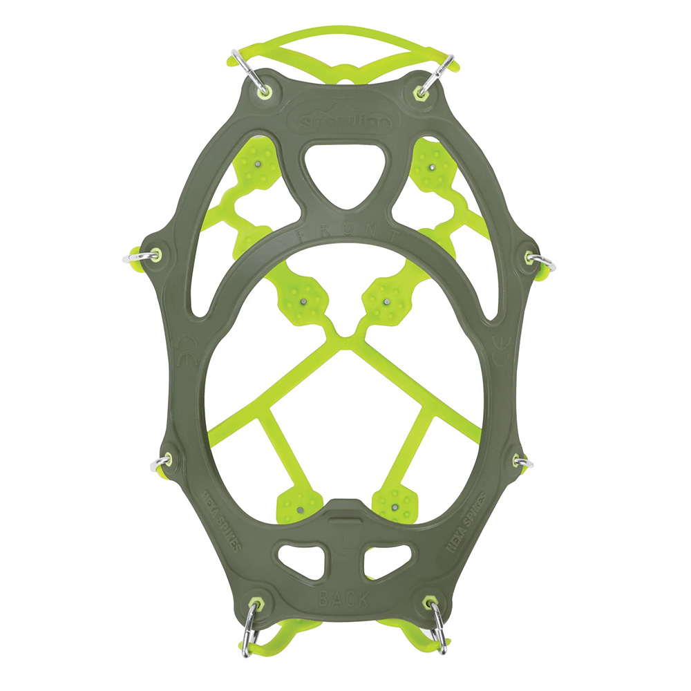 Snowline Spikes HEXA: leichter Gleitschutz mit robusten Spikes für sicheren Halt auf Eis und Schnee, Produktansicht 6