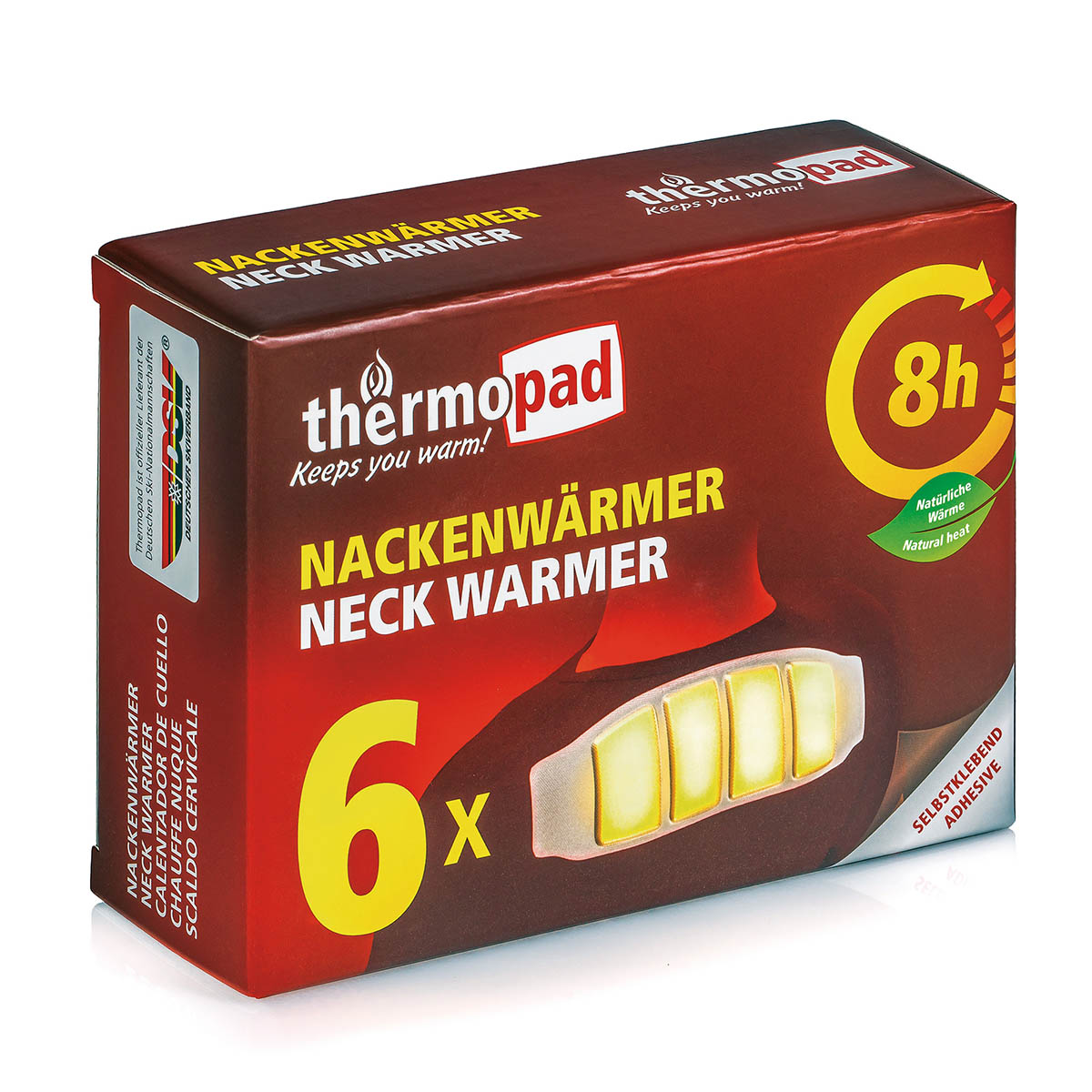 Thermopad Nackenwärmer, Wärmeauflage in perfekter Passform für den Schulter- und Nackenbereich, produktansicht 1