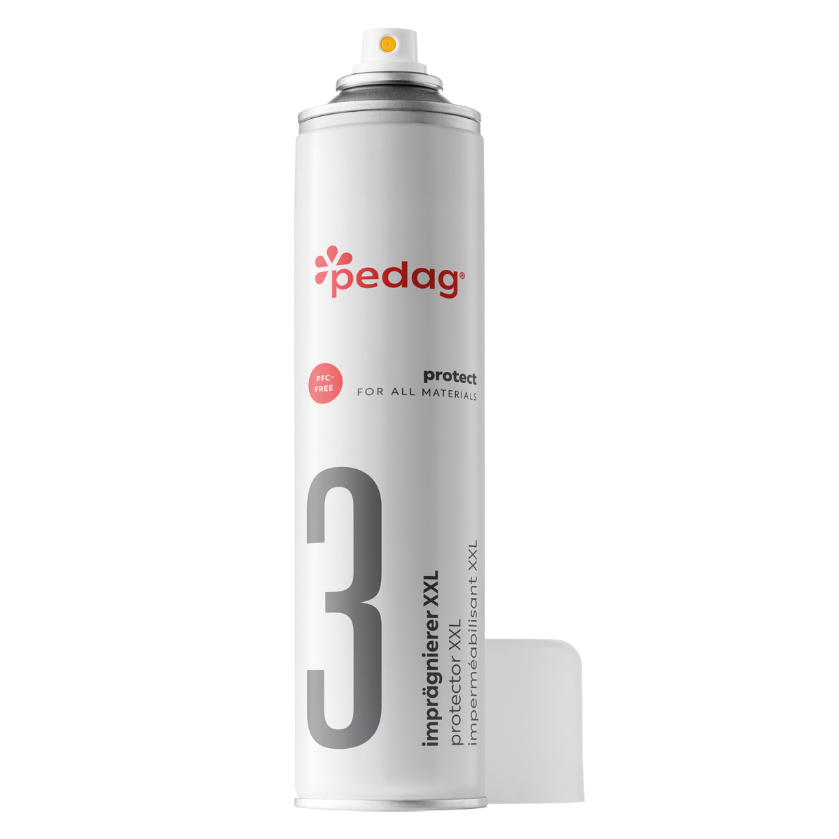 pedag Schuhpflege Imprägnierer XXL, Protektorspray schützt vor Nässe, Schmutz und Flecken