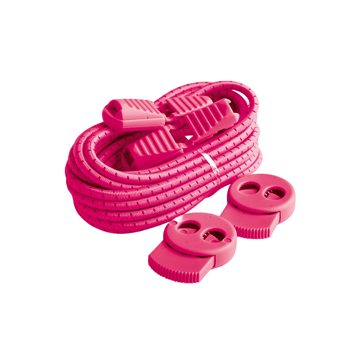 easy & active Schnürsenkel easy & active pink, Elastische, reflektierende Senkel mit Schnellverschluss