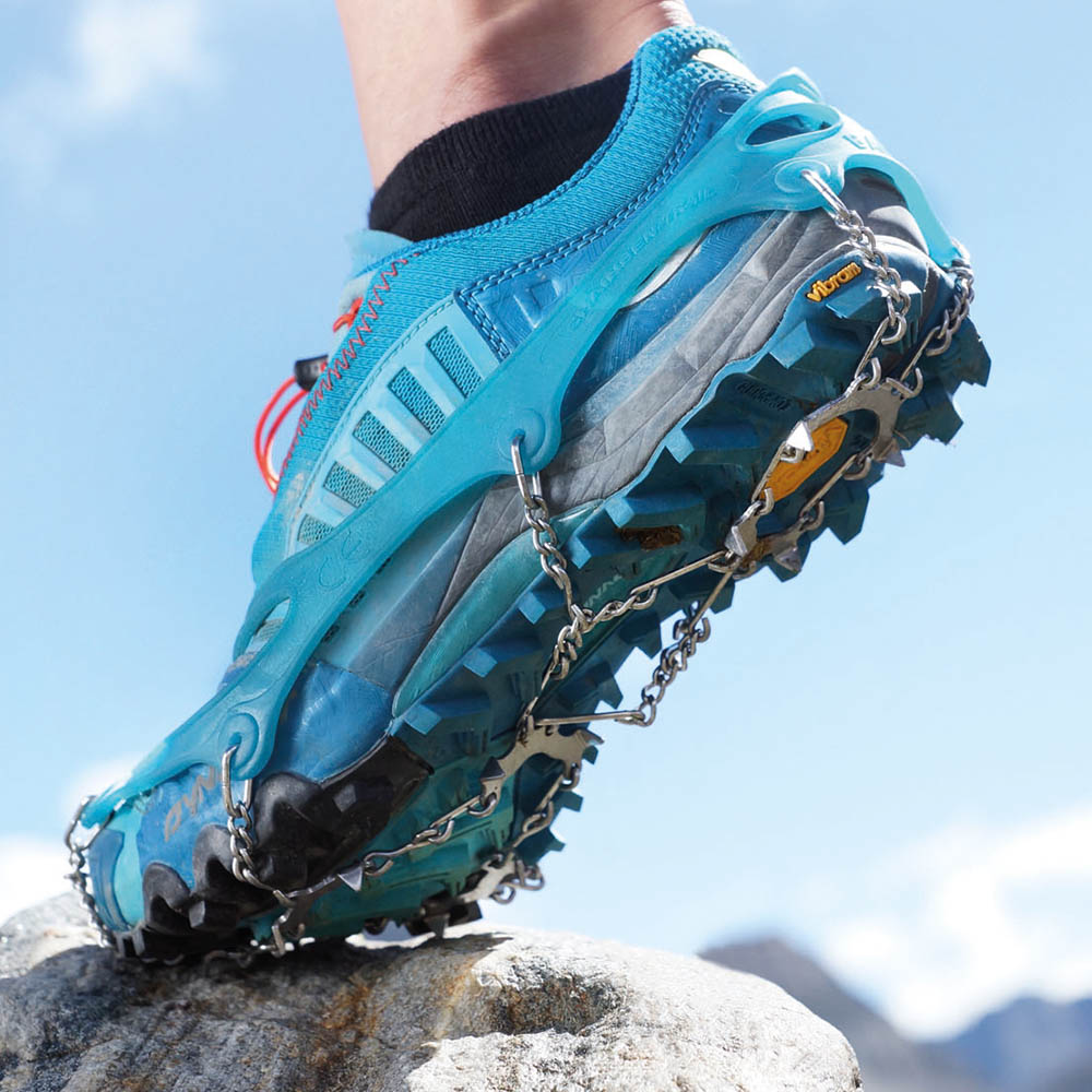 Snowline Spikes TRAIL, Leichter Gleitschutz für Trailrunning, Wandern und winterliche Wege, produktansicht 6