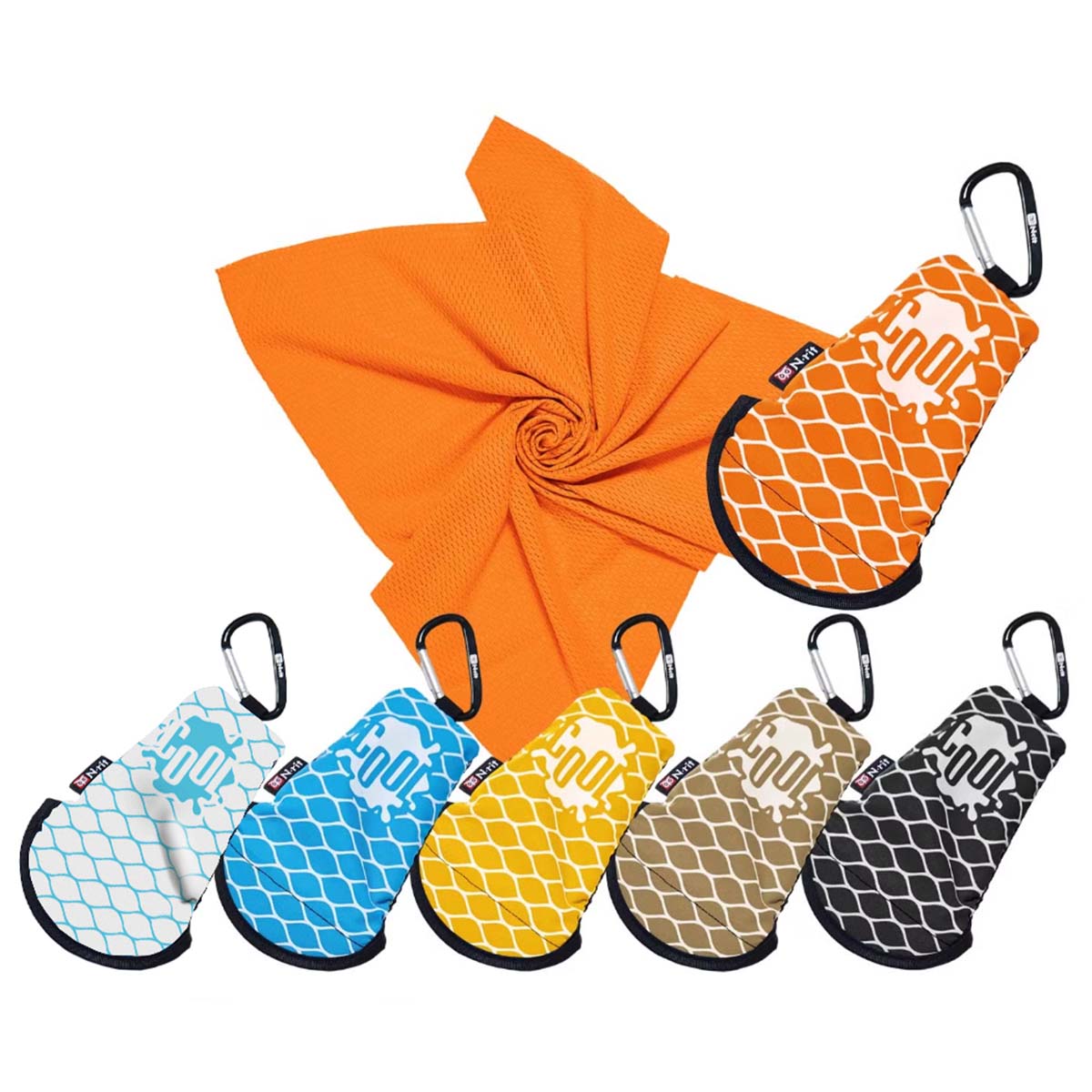 N-rit Kühltuch Campack Towel Cool, Kompaktes saugfähiges Mikrofasertuch, in vielen Farben