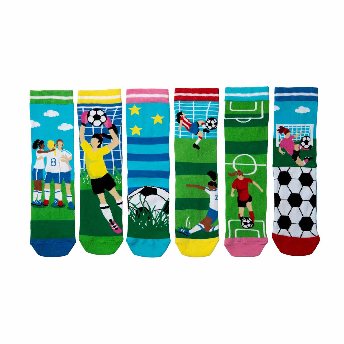 United Oddsocks Goal Power 37-42, Geschenkbox für Fussballerinnen und Fussballfans