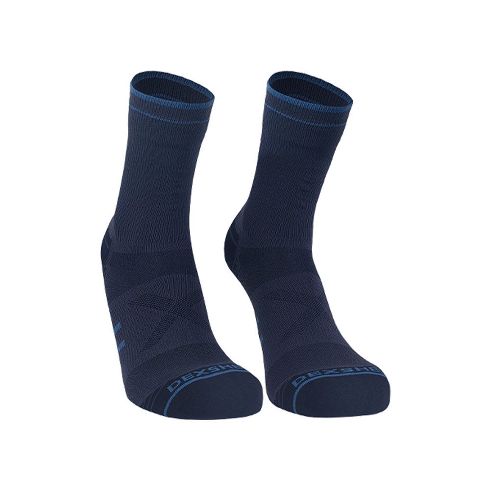 Dexshell Laufsocke Running Lite turbulence grey, Wasserdichte und atmungsaktive Laufsocke