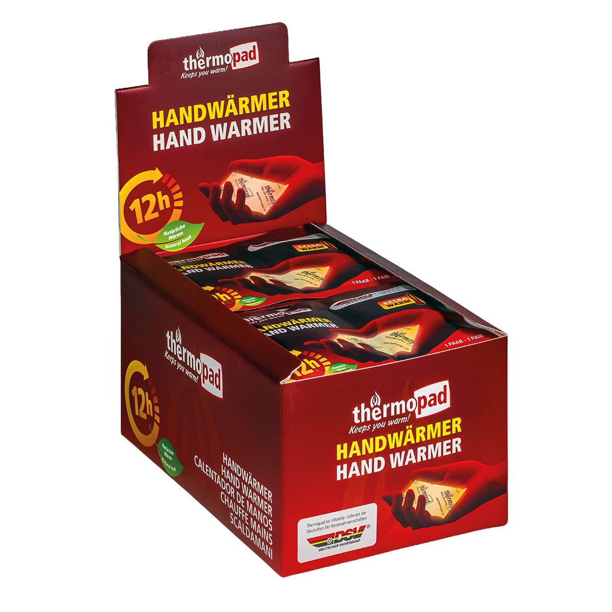 Thermopad Handwärmer, Handwärmer für bis zu 12 Stunden warme Hände, produktansicht 1