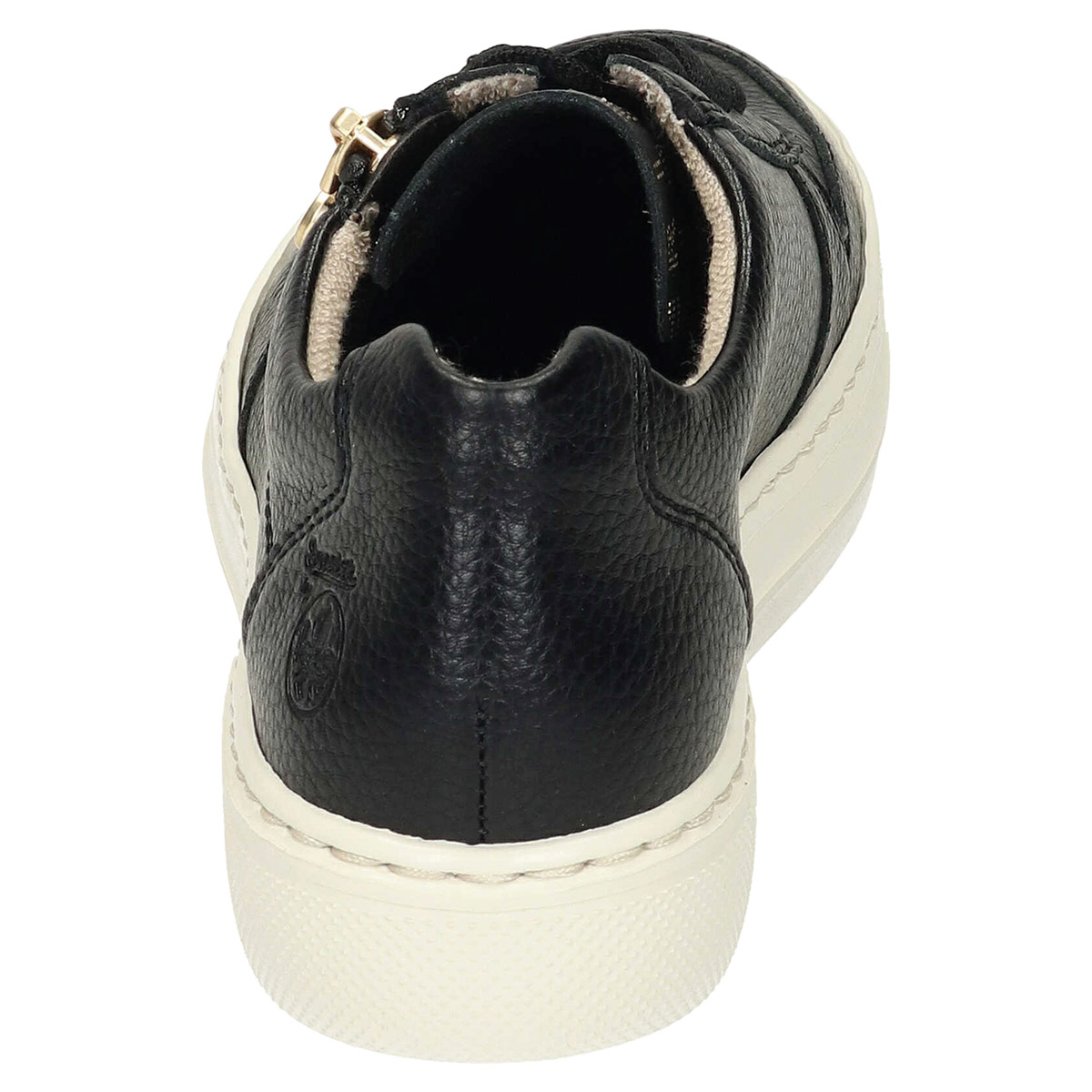 Rieker Sneaker-Schnürschuhe tiefschwarz, produktansicht 3