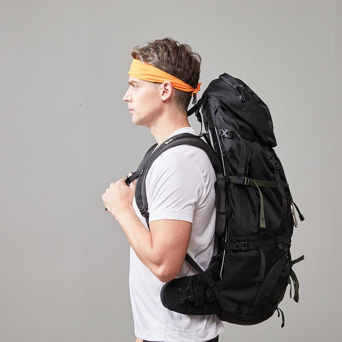 N-rit Kühltuch Campack Towel Cool, orange, produktansicht 3