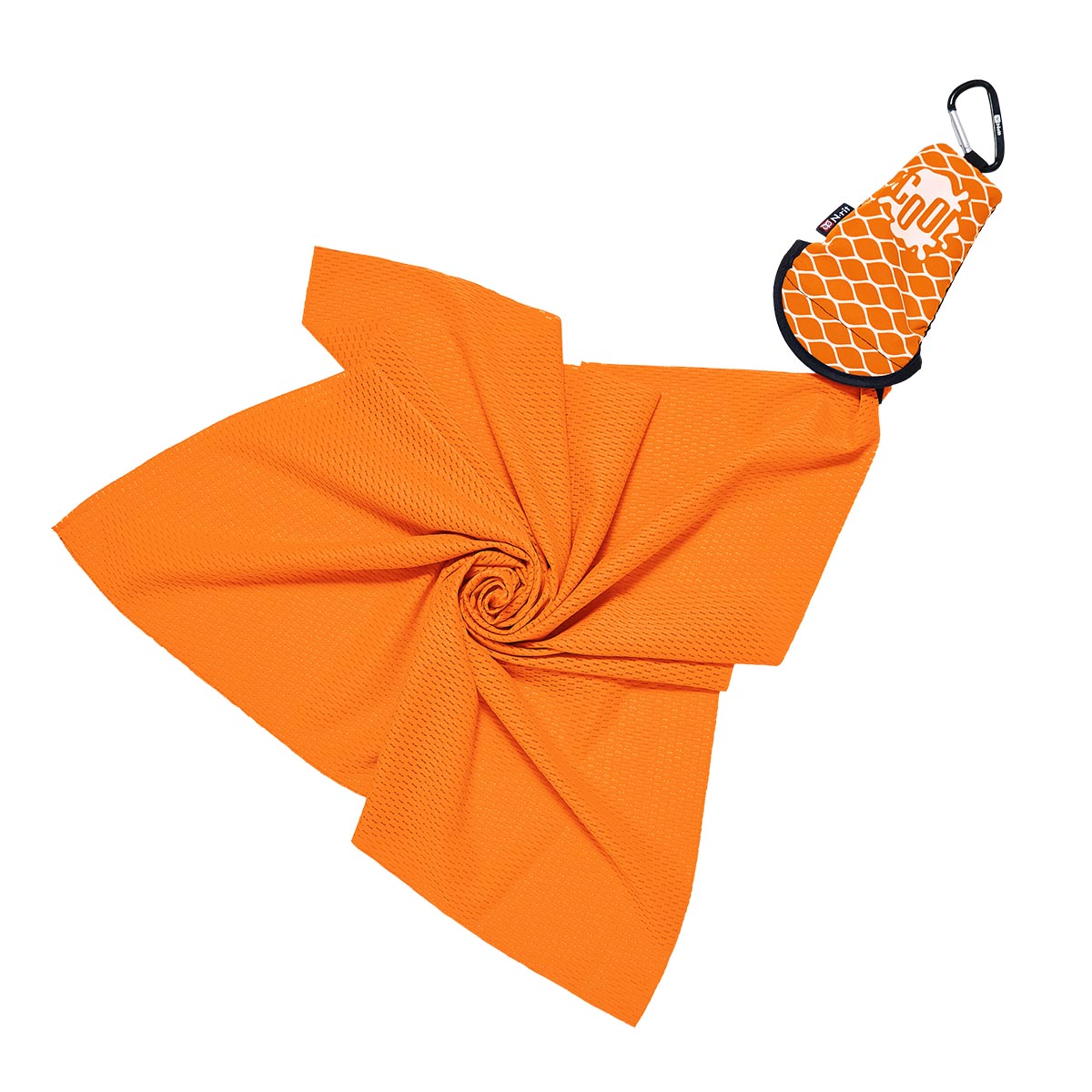 N-rit Kühltuch Campack Towel Cool, orange, produktansicht 1