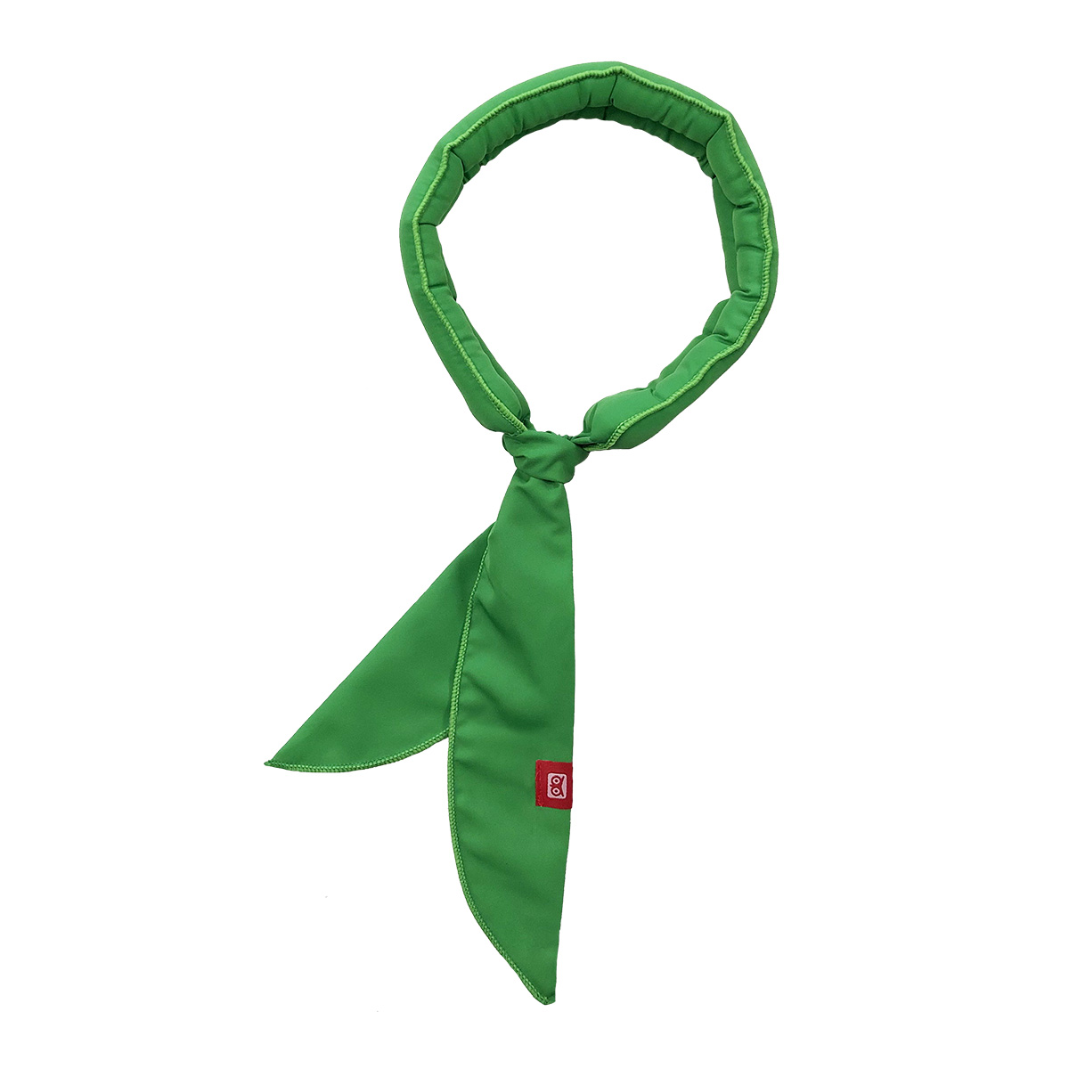 N-rit Kühlschal Cool-X Scarf green, Idealer Begleiter für heisse Sommertage
