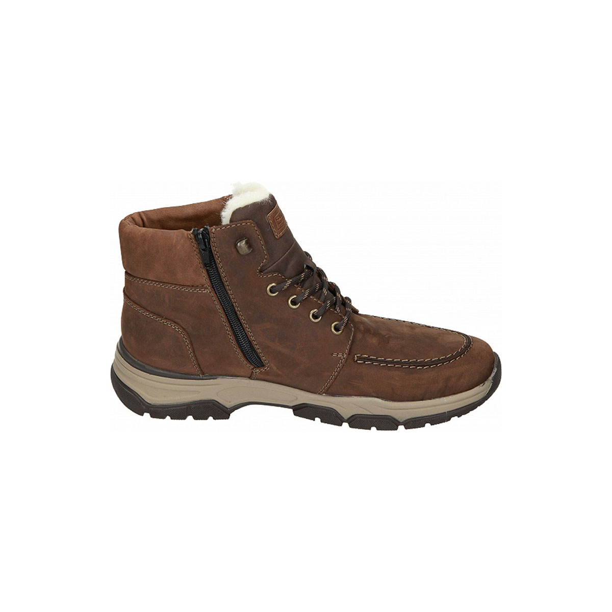 Rieker Schnürstiefel Lammwollfutter braun, produktansicht 1