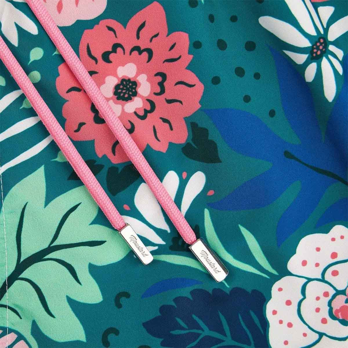 Moustard Badehosen Flower Trunks, produktansicht 2